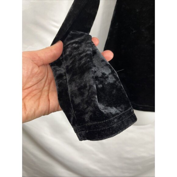 Contemporaine Simons Square Neck Velvet Top Women's Size M - Picture 4 of 10